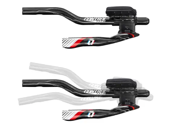 ControlTech Time Zone Aerobar karbon řídítka černá