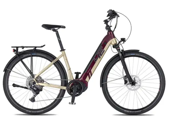 4Ever Comfort Sport 720 Dark Wine nízkonástupové elektrokolo