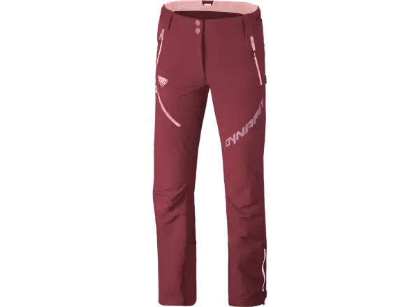 Dynafit Mercury Dynastretch dámské softshellové kalhoty Burgundy