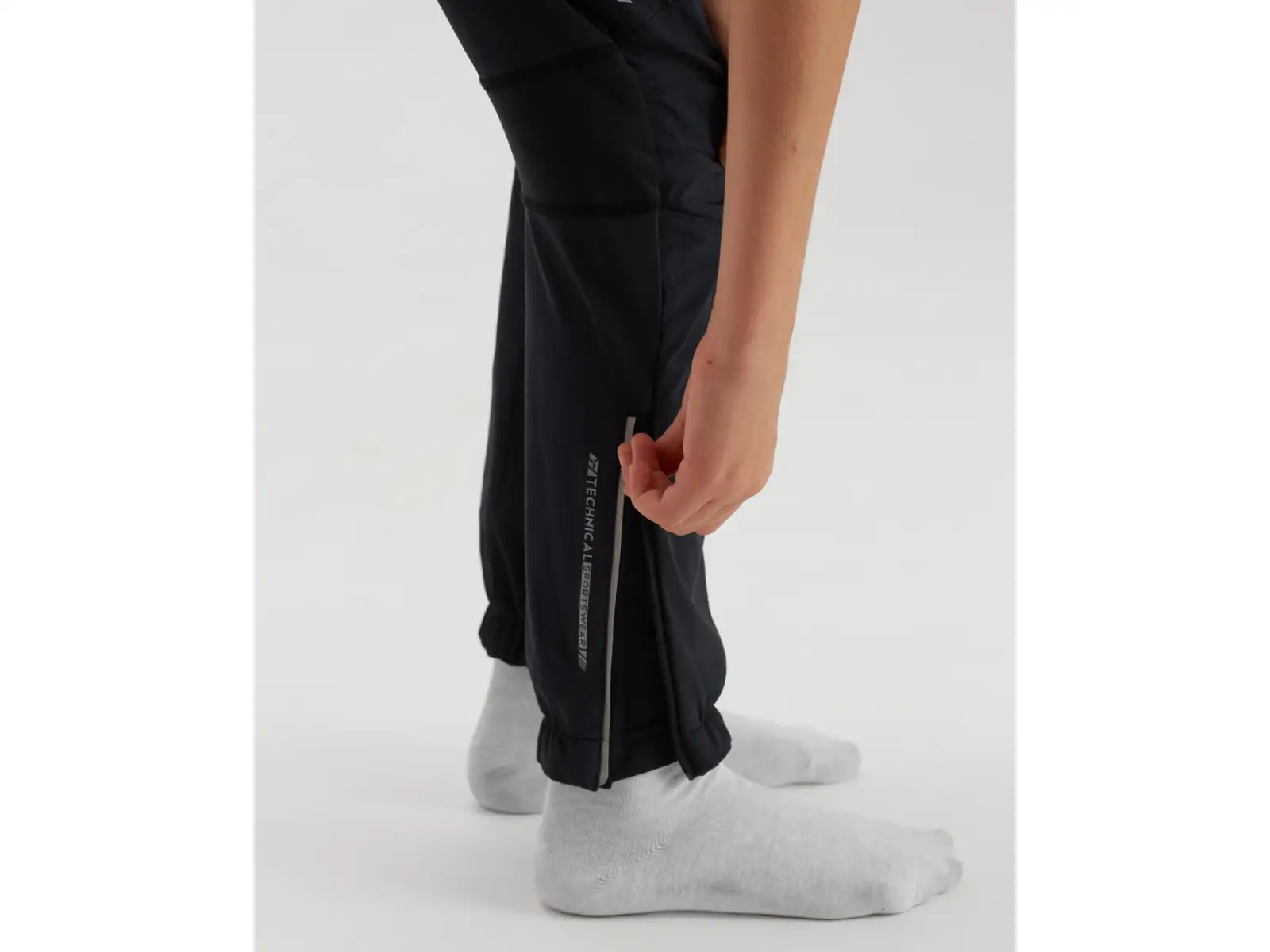 Silvini Melito CP1329 dětské běžecké kalhoty Black