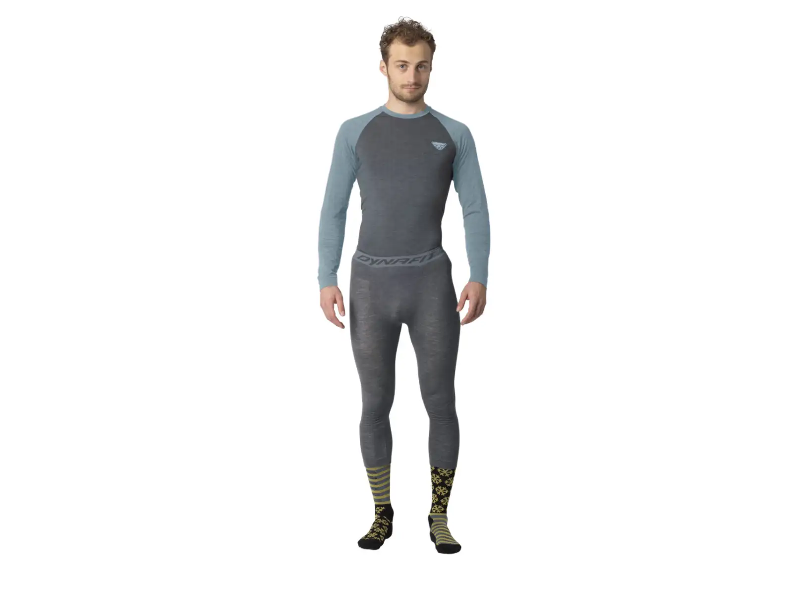 Dynafit Tour Light Merino pánské triko dlouhý rukáv Smoke Blue