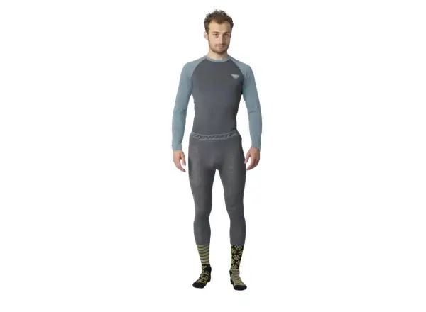 Dynafit Tour Light Merino pánské triko dlouhý rukáv Smoke Blue