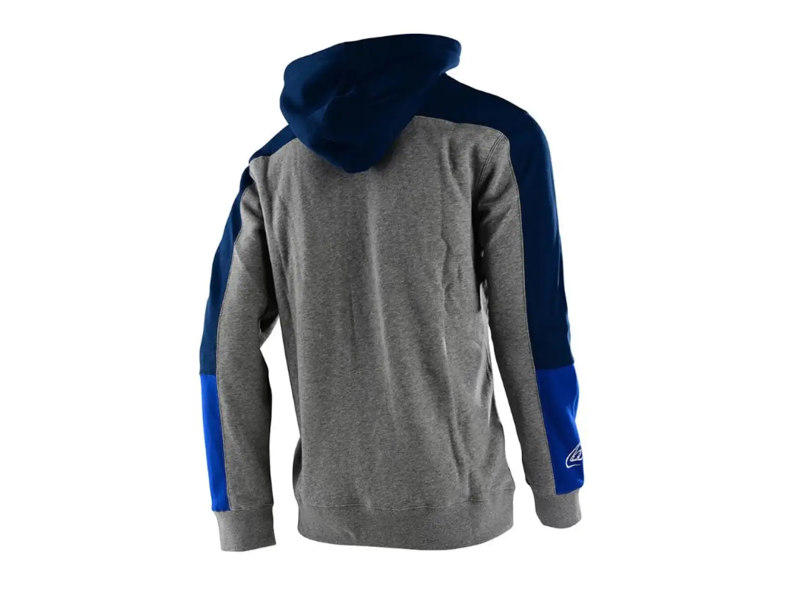 Troy Lee Designs Holeshot pánská mikina Heather Gray/Blue