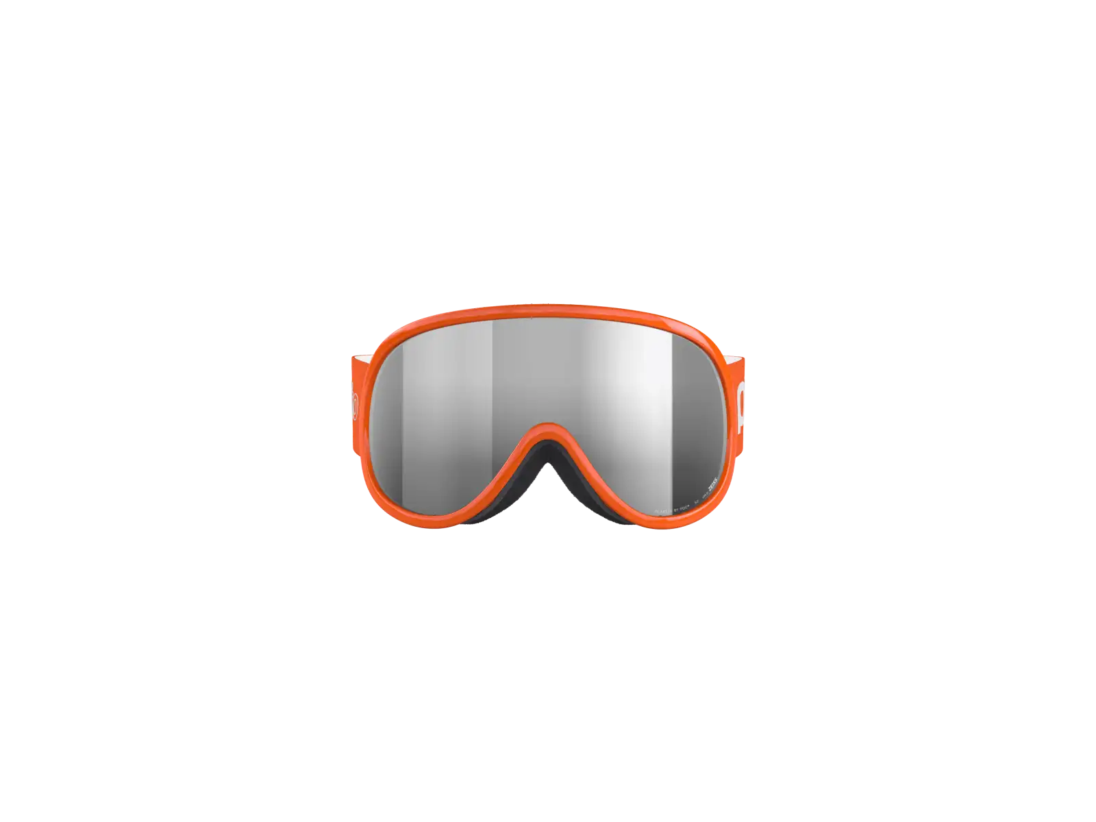 POC POCito Retina dětské lyžařské brýle Fluorescent Orange/Partly Sunny Silver