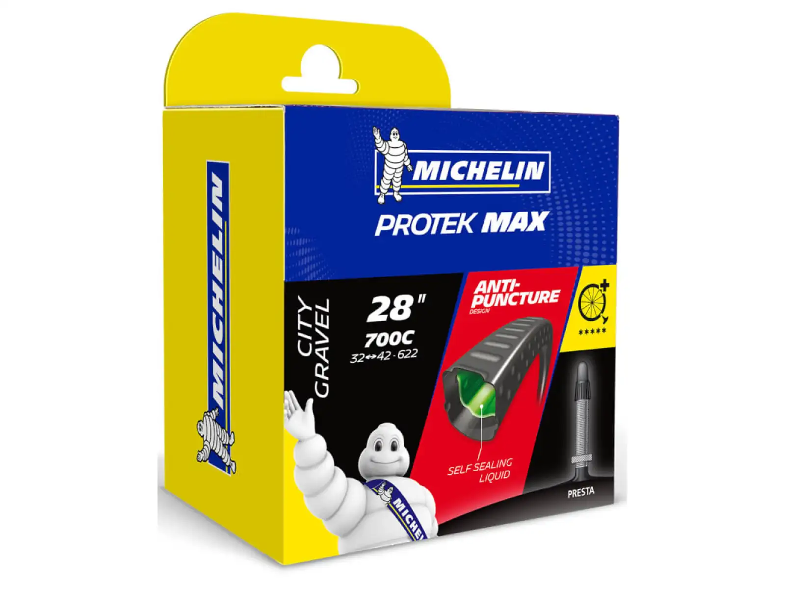 Michelin Protek Max 32/42-622 trekingová duše gal. ventil 40 mm