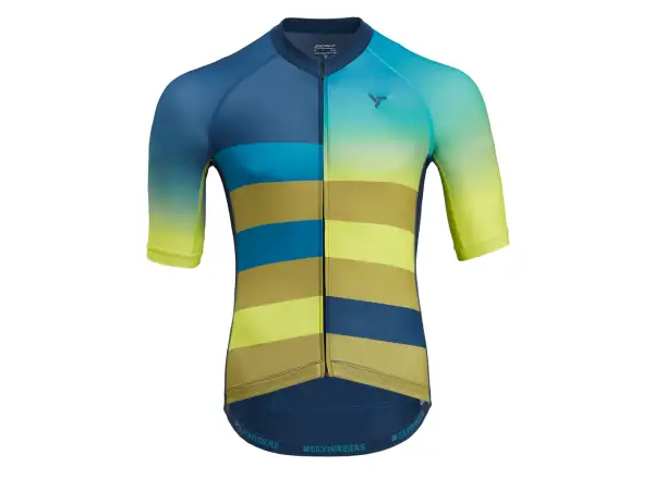 Silvini Mazzano pánský dres krátký rukáv Navy/Lime