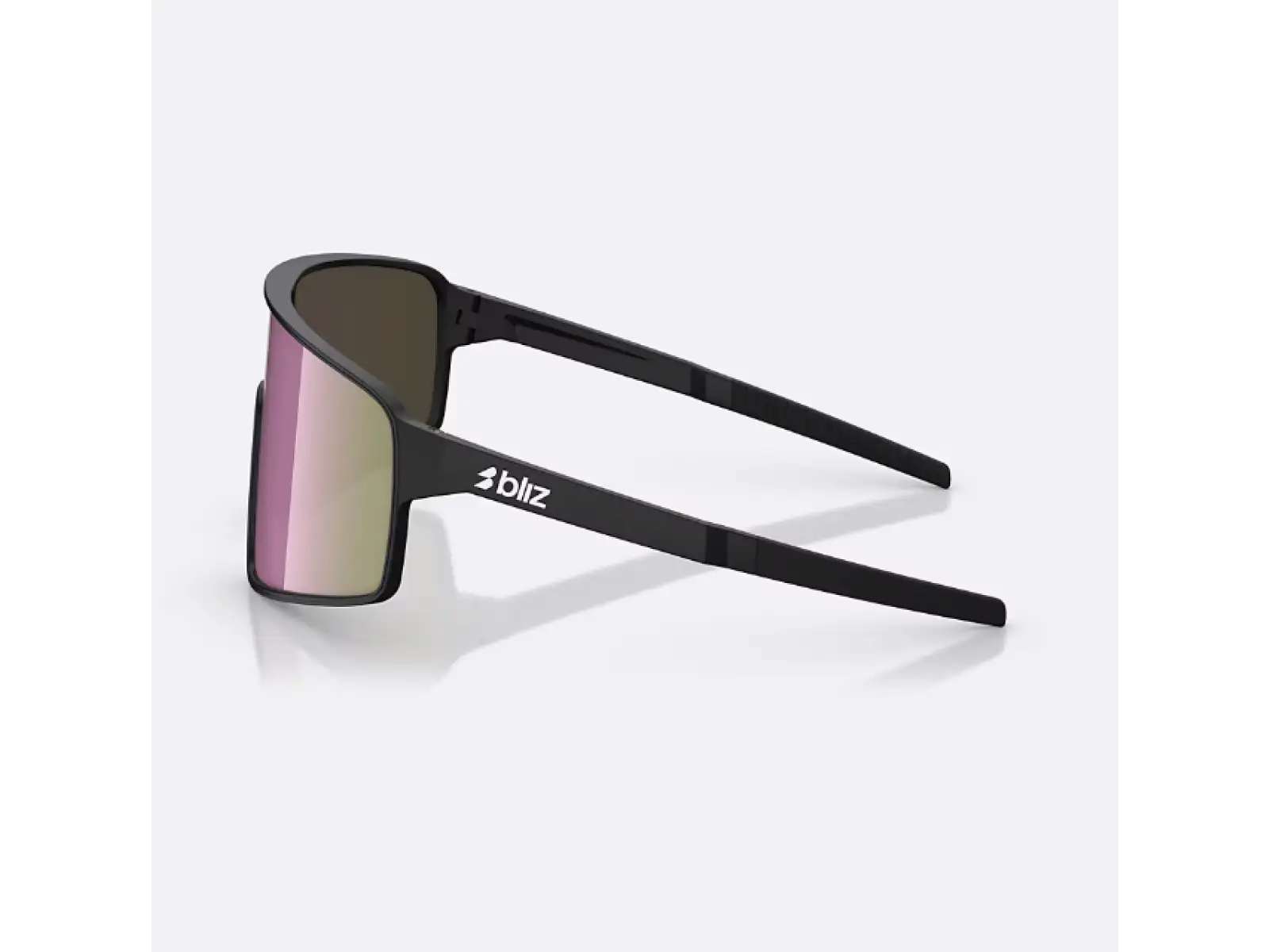 Bliz P001 sluneční brýle Matte Black/Brown Pink Multi