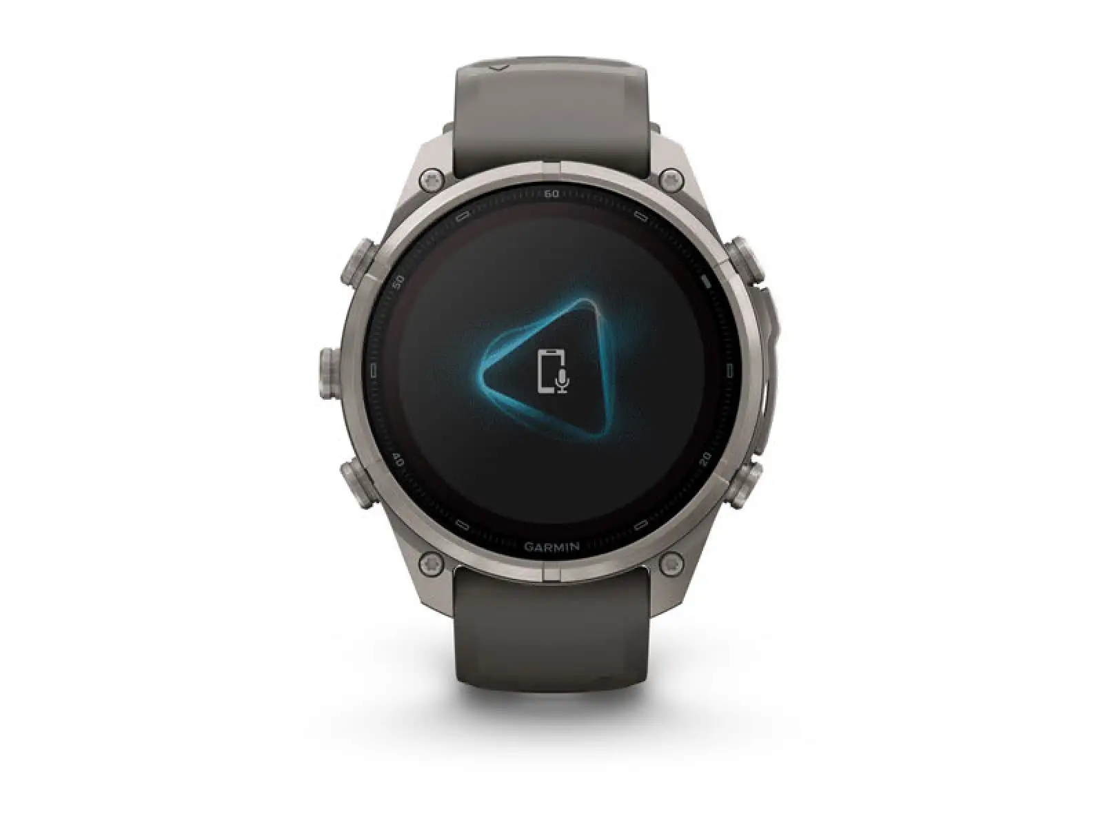 Garmin Fénix 9 Pro inReach Solar 47 mm chytré hodinky Titanium Pebble Gray/Silver Gray