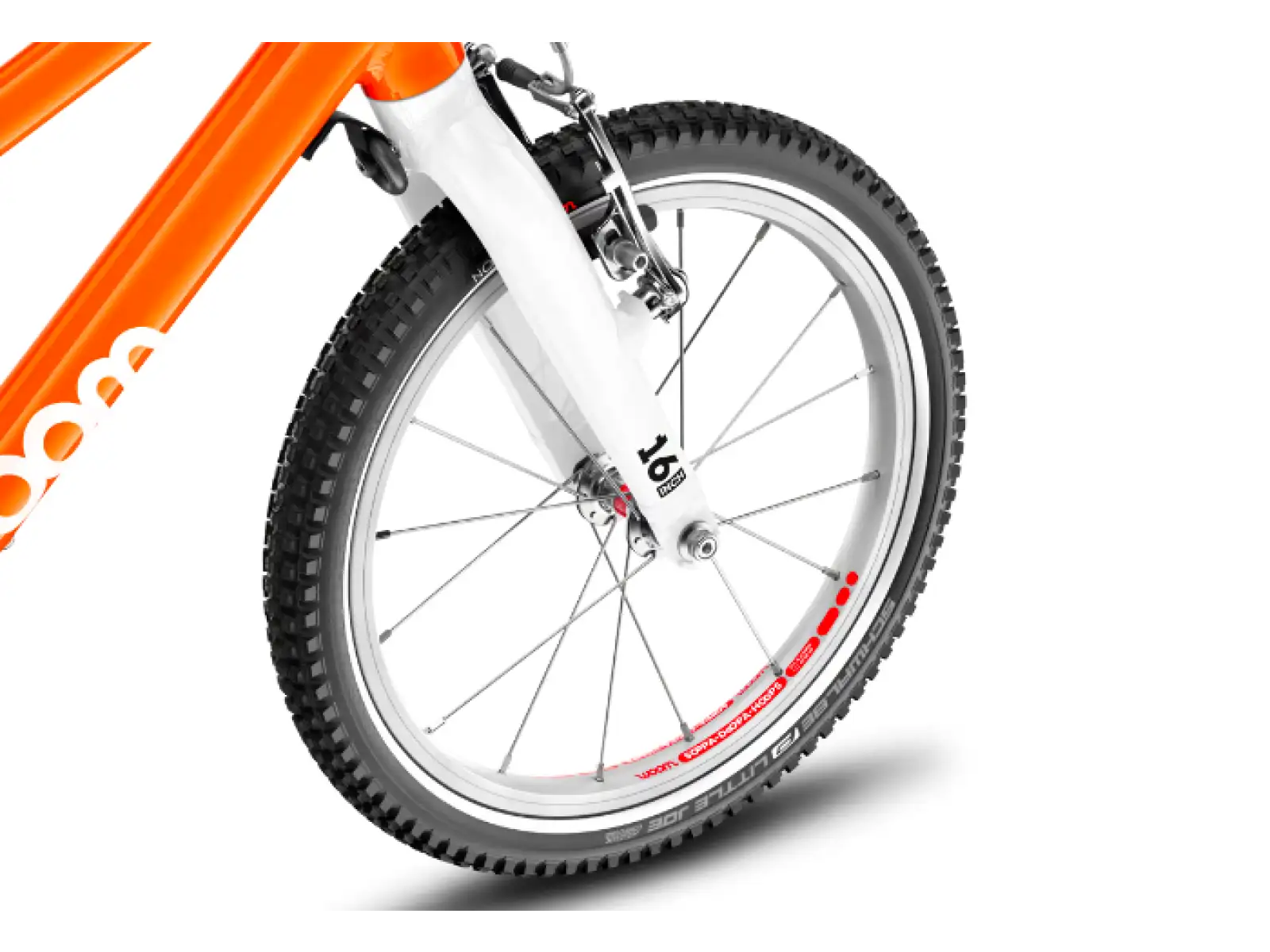 Woom 3 Automagic dětské kolo 16" Flame Orange