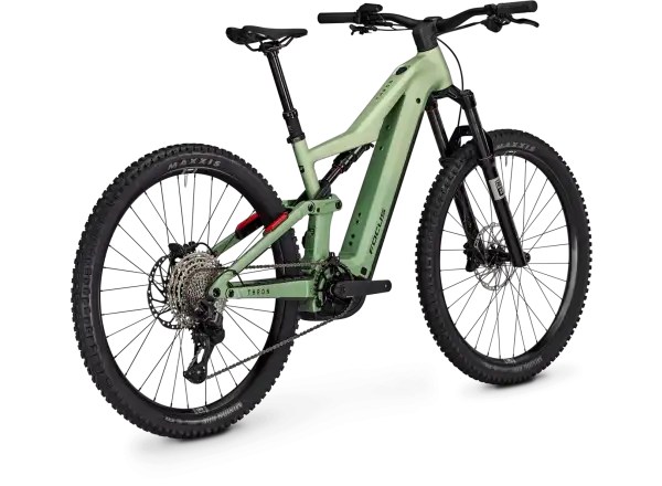 Focus THRON 8 800Wh celoodpružené elektrokolo Mintgrey matt / Artichokegreen matt