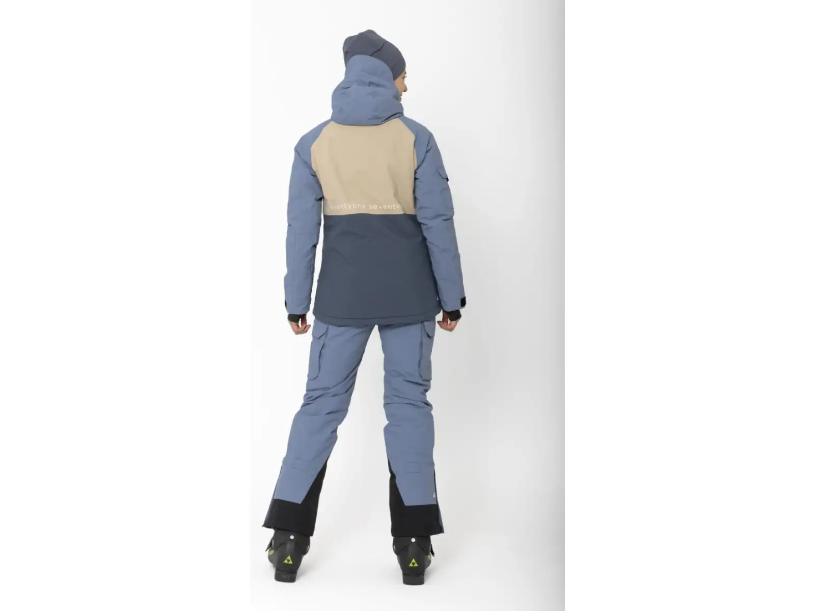 2117 of Sweden Nelkerim dámská lyžařská bunda Dusty Blue