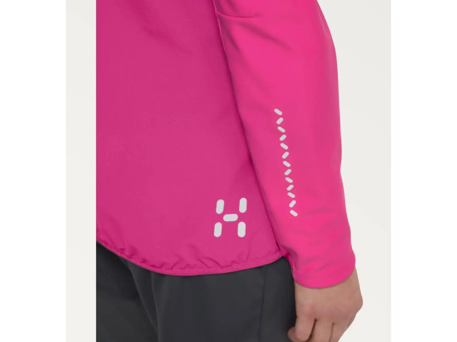 Haglöfs L.I.M Hybrid Softshell dámská bunda růžová