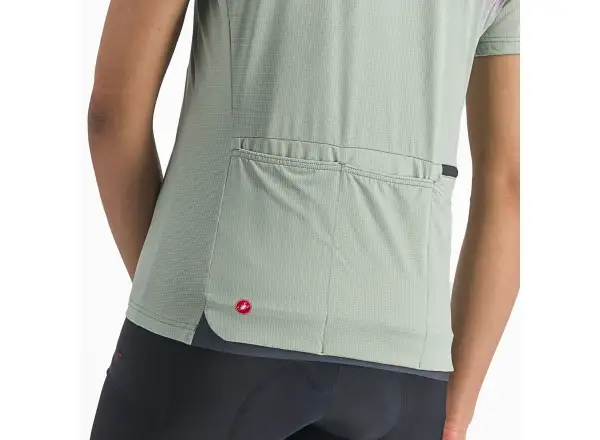 Castelli Unlimited Sentiero 2 dámský dres krátký rukáv Defender Green