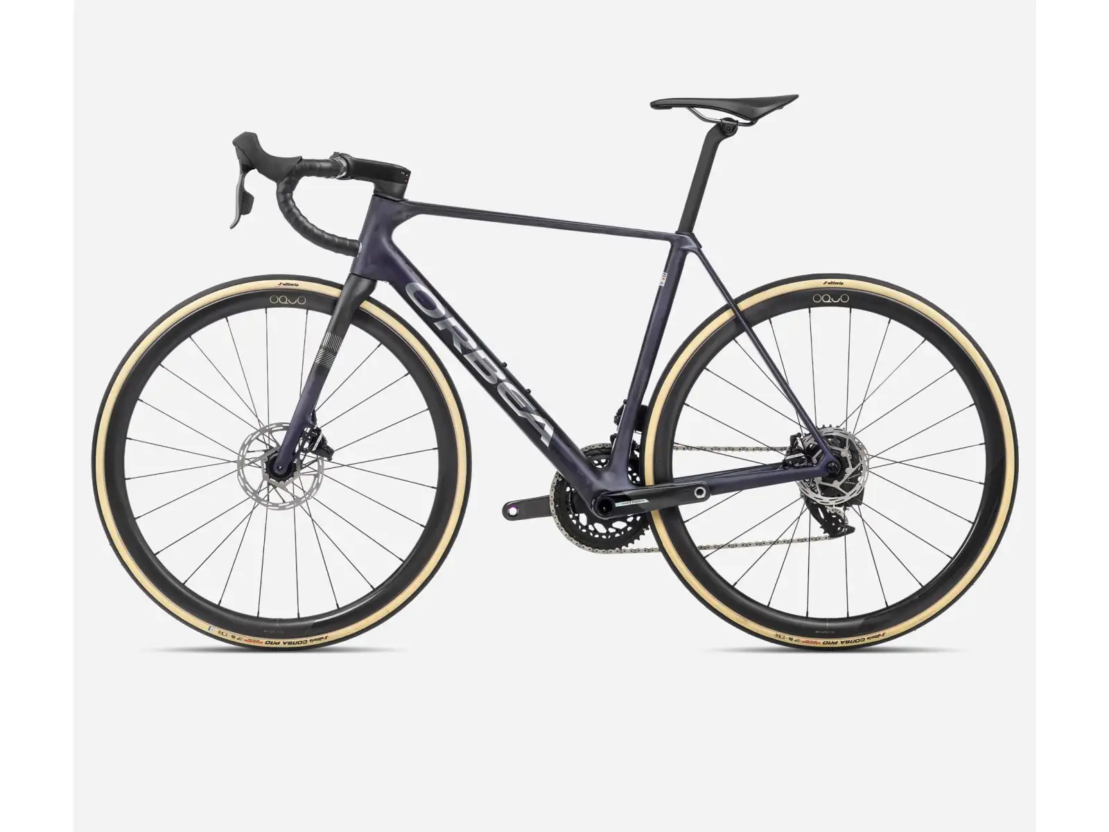 Orbea Orca M21eLTD PWR silniční kolo Tanzanite/Carbon Raw