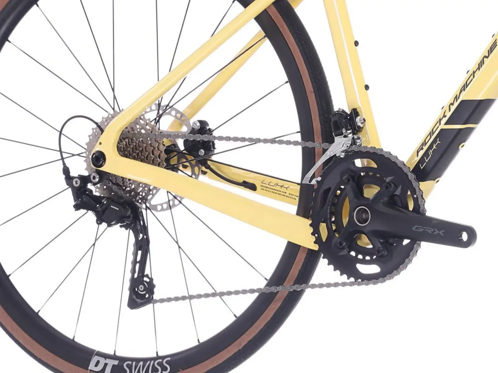 Rock Machine Lukk CR 60 gravel kolo Gloss Sulfur Yellow