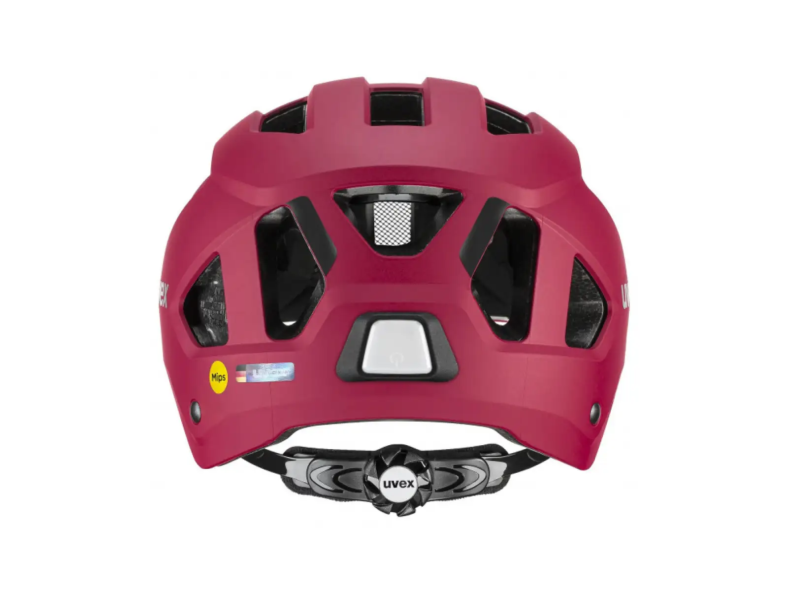Uvex City Stride MIPS přilba Ruby Red Matt
