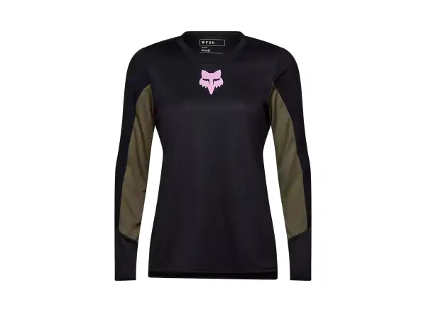 Fox Defend Park dámský dres dlouhý rukáv Black