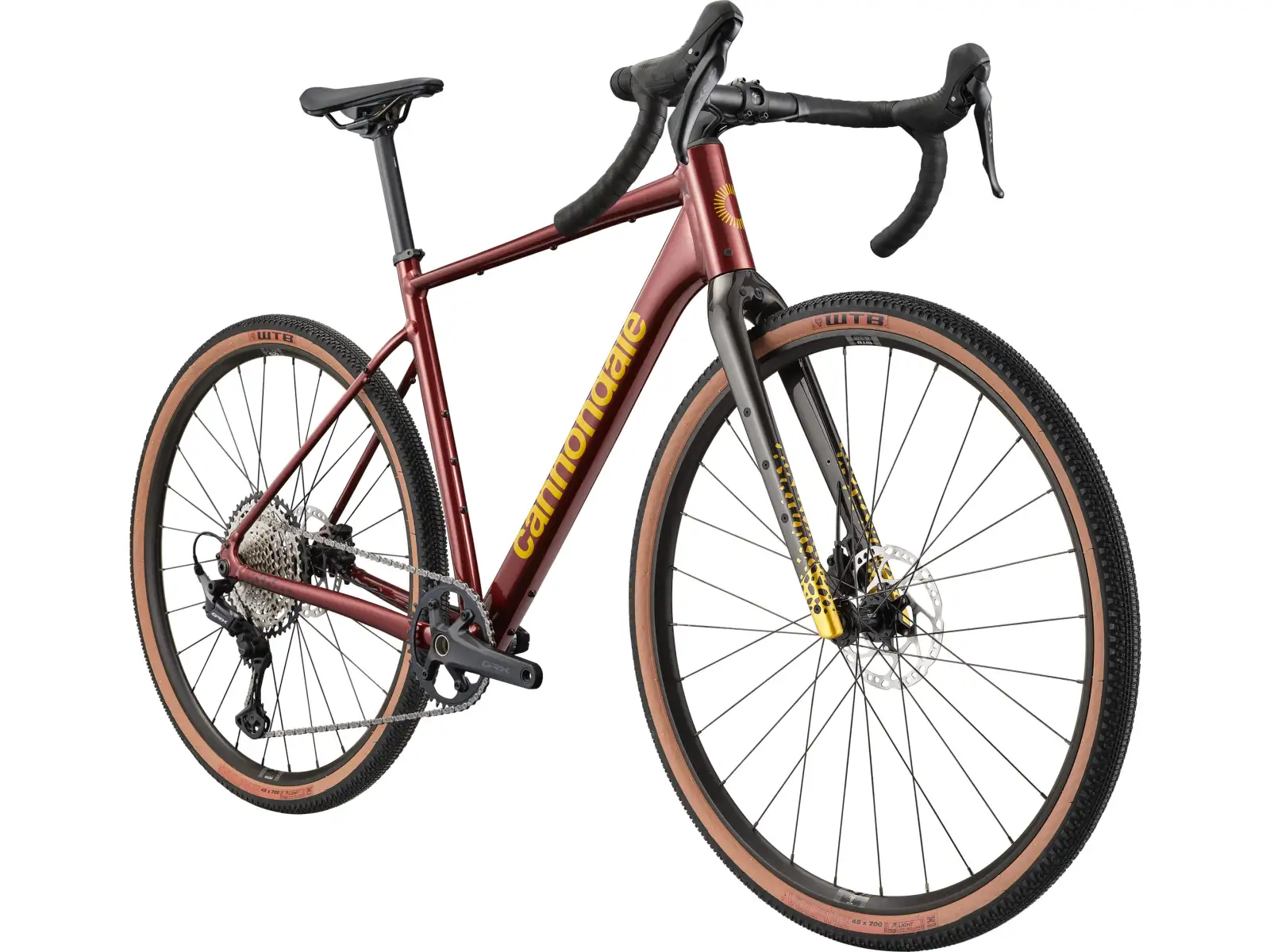 Cannondale Topstone CAAD 1 GRX 1X gravel kolo Wine Red