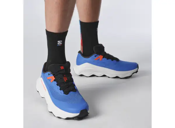 Salomon Ultra Glide 3 pánská běžecká obuv French Blue/Lunar Rock/Cherry Tomato