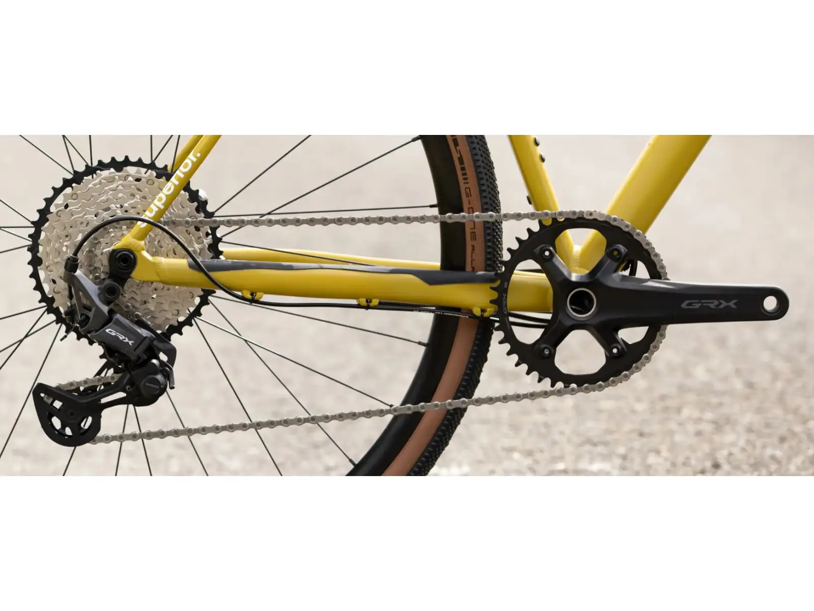 Superior X-Road 6.5 GR gravel kolo matte mustard / black