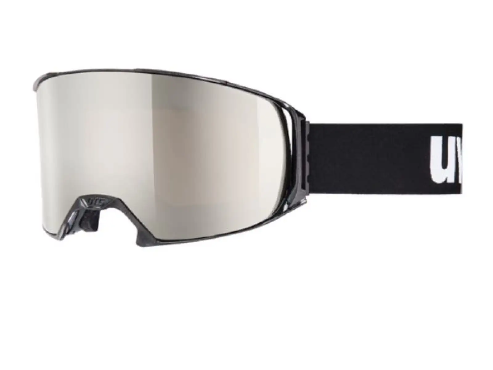 Uvec CRAXX OTG lyžařské brýle black met/litemirror silver