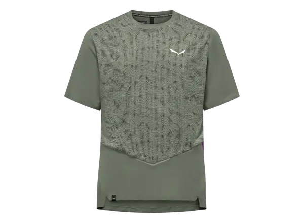 Salewa Pedroc Tech Dry pánské tričko krátký rukáv Foaded green