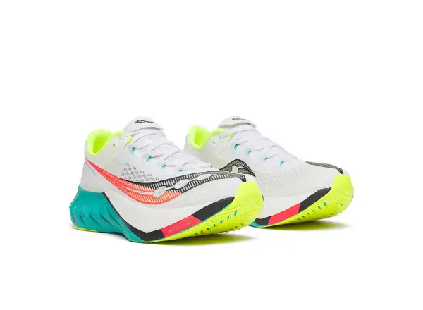 Saucony Endorphin Pro 4 pánská běžecká obuv white/mutant