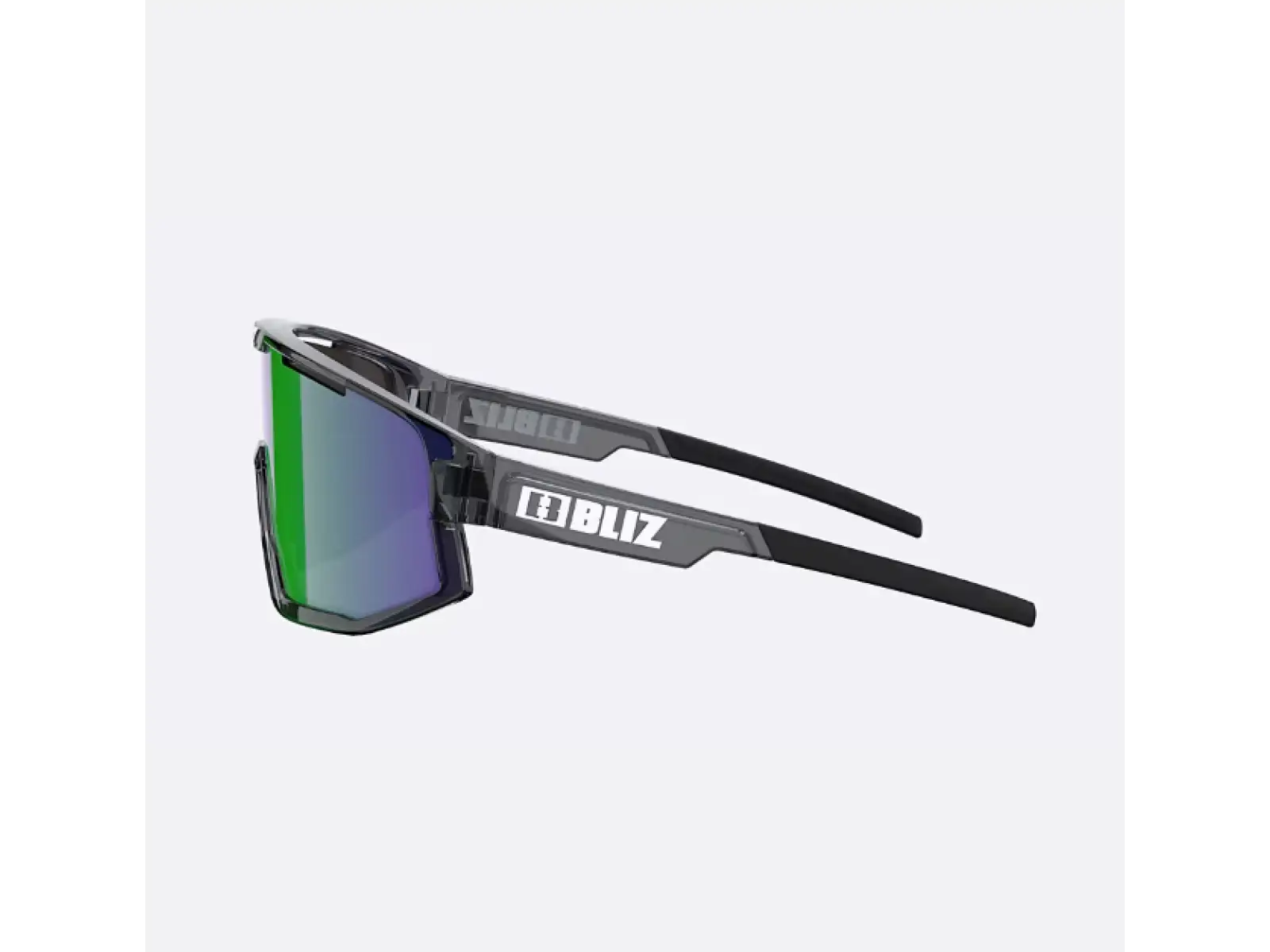 Bliz Fusion Small sluneční brýle Crystal Black/Brown Green Multi