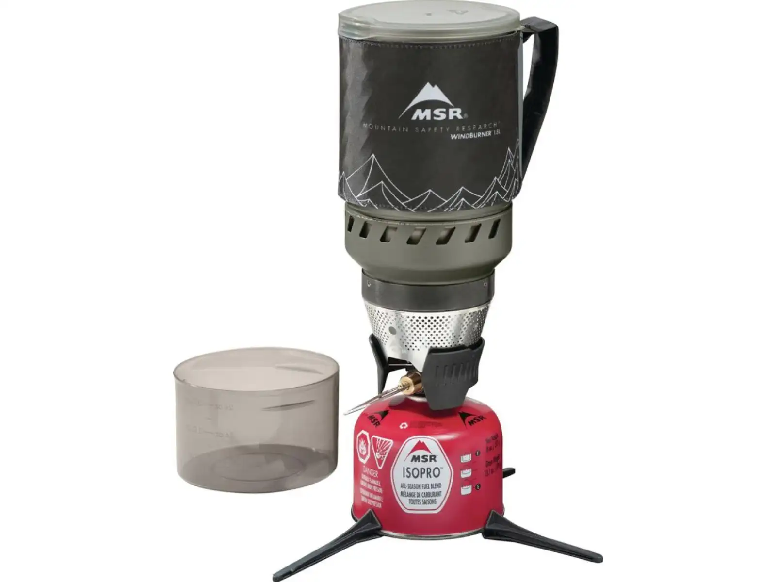 MSR WindBurner 1l Hrnec s tepelným výměníkem