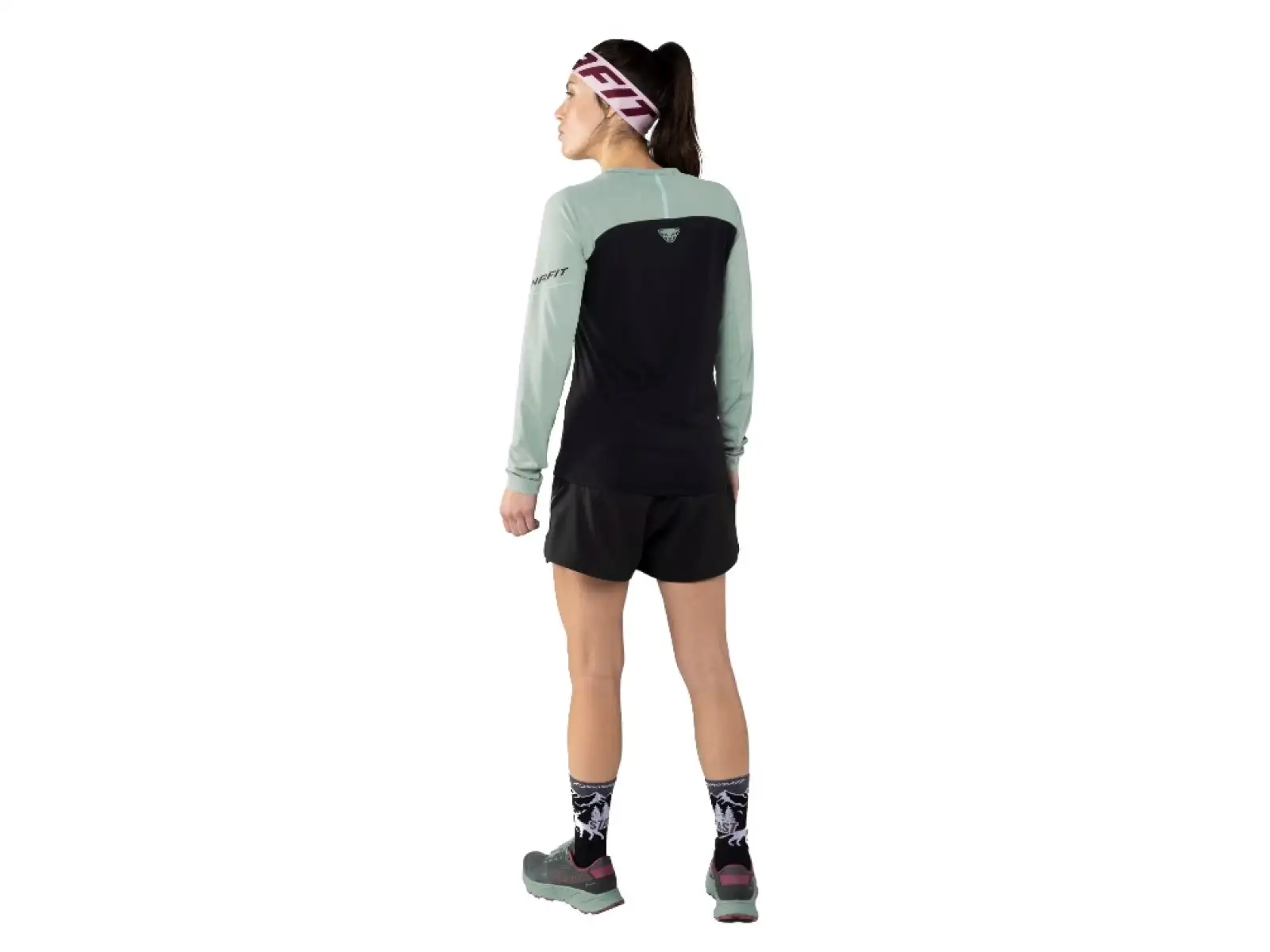 Dynafit Alpine Pro dámské triko dlouhý rukáv Black Out/Jadelite