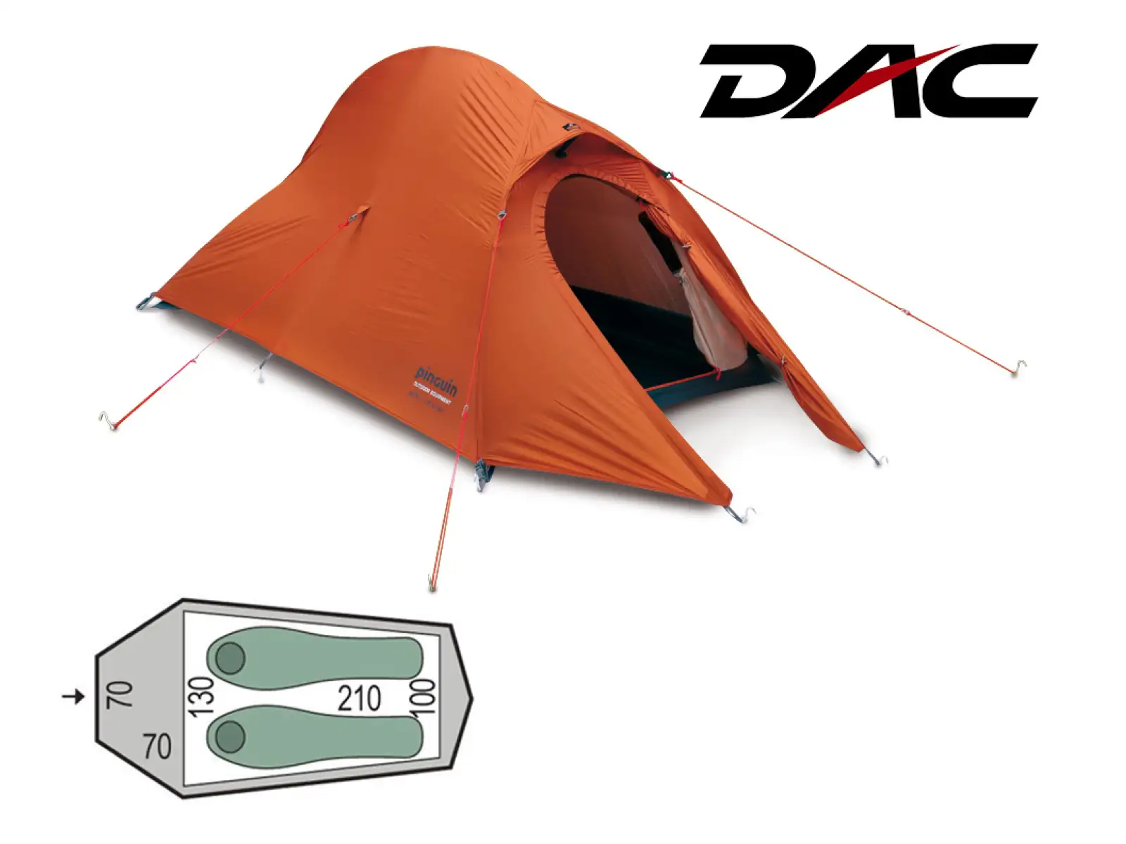 Pinguin Arris Extreme DAC Stan 2 osoby