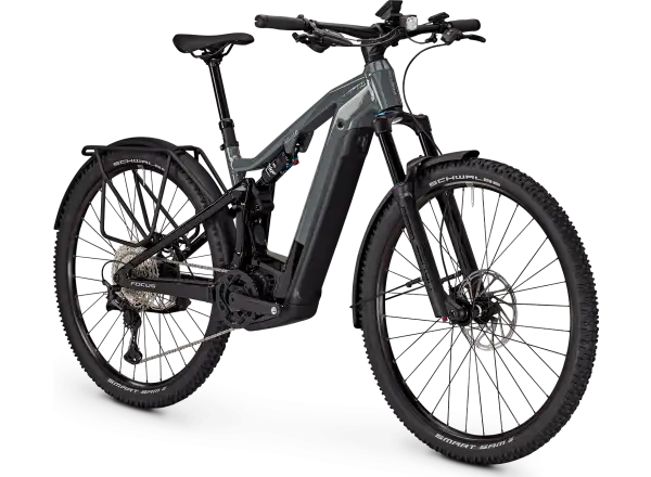 Focus Thron2 6.8 EQP DI 625Wh celoodpružené elektrokolo Slategrey/Magicblack