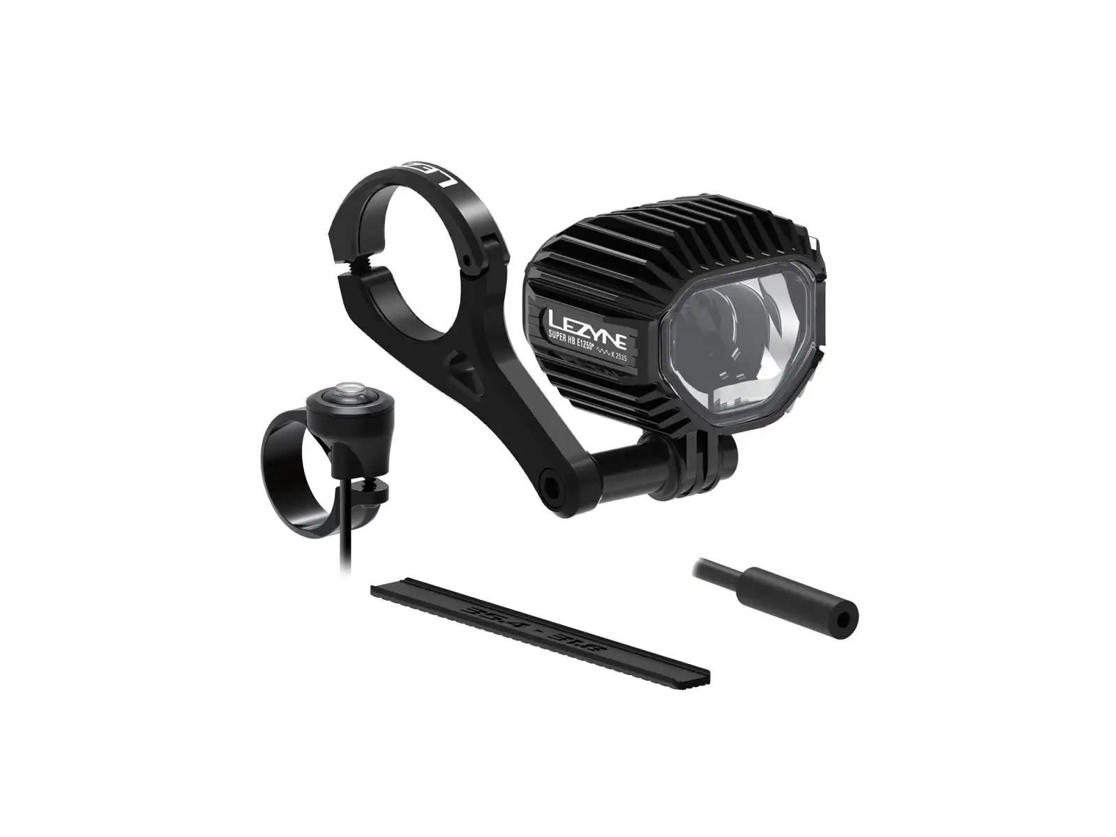Lezyne E-Bike Super HB StVZO E1250+ přední světlo Black