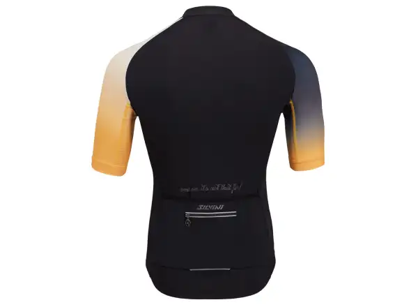 Silvini Mazzano pánský dres krátký rukáv black/yellow