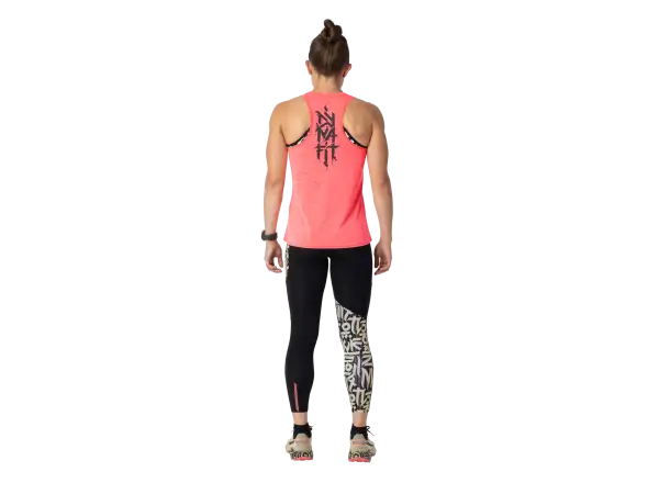 Dynafit Trail dámské běžecké triko bez rukávu Ultra Coral