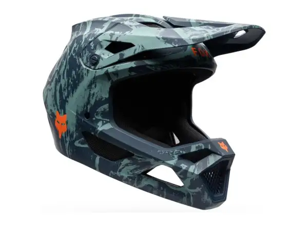 Fox Rampage Image Print dětská přilba Arctic Blue