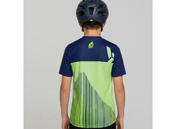 Silvini Denni dětský dres krátký rukáv Blue Green