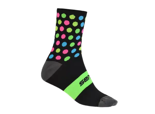 Sensor Dots ponožky černá/Multi