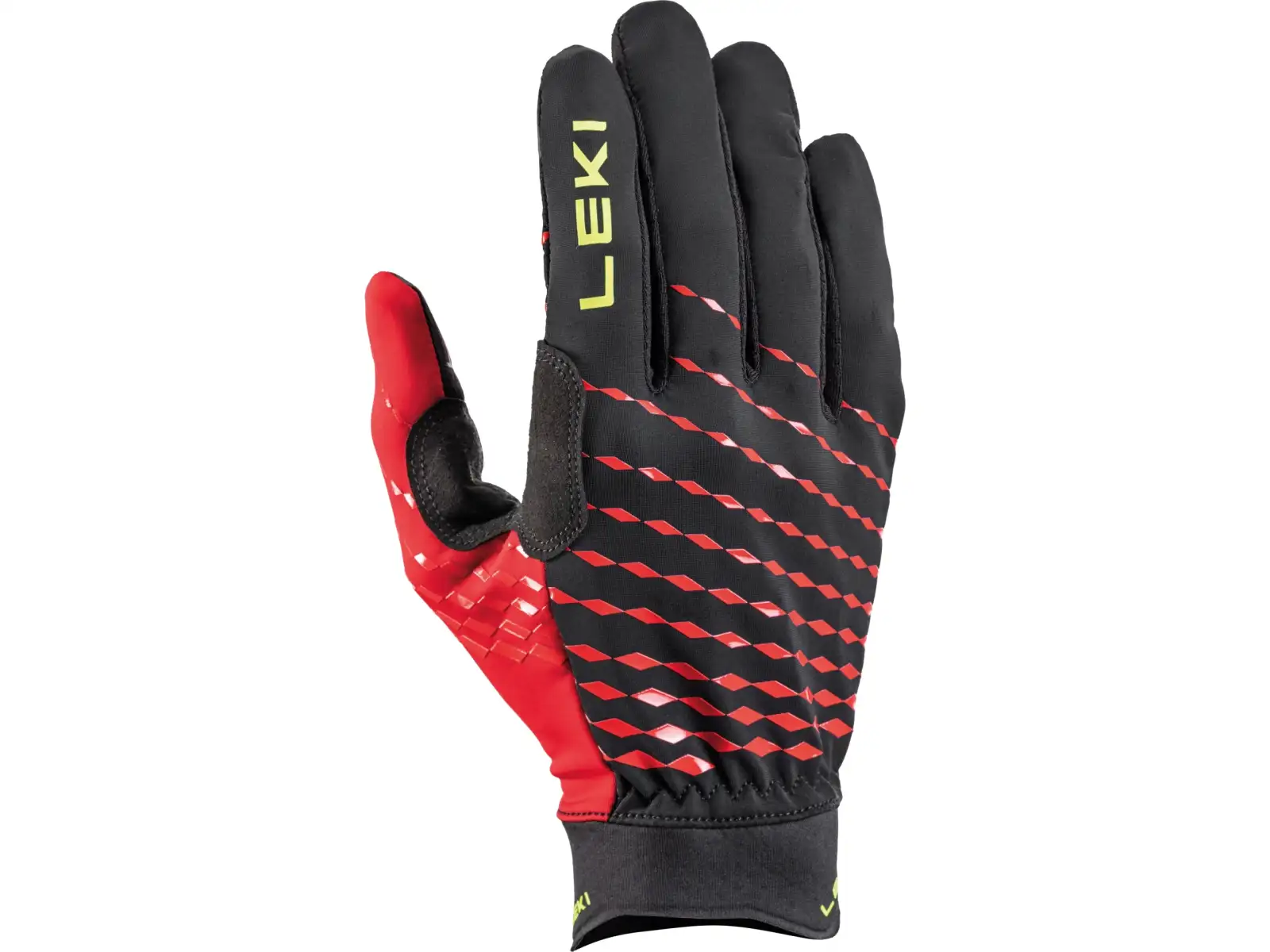Leki Ultra Trail Breeze rukavice Black/Red/Neon Yellow