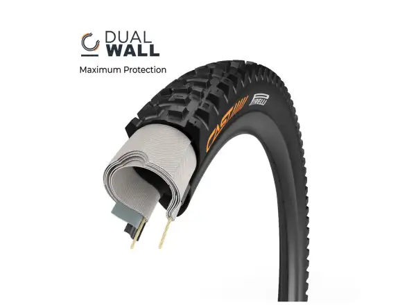 Pirelli CAST Antagonist DW, SmartEVO DH, 29x2.4, MTB plášť černý