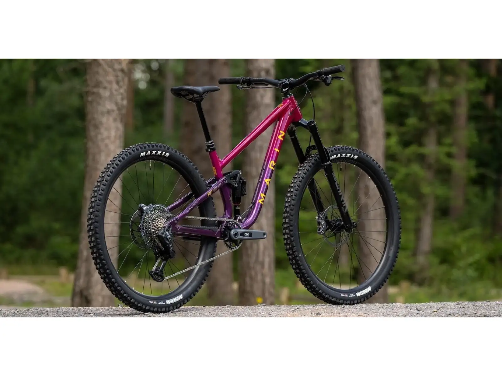 Marin Rift Zone 29" XR AXS horské kolo růžová/fialová/žlutá