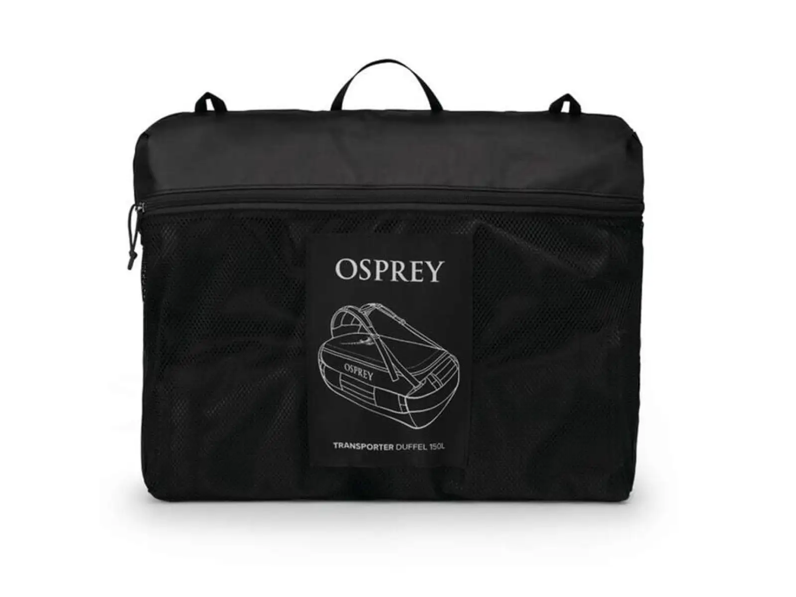 Osprey Transporter Duffel 150 cestovní taška Raven Black