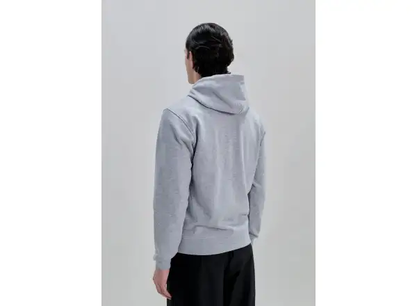 POC Zip Hoodie mikina na zip s kapucí Grey Melange