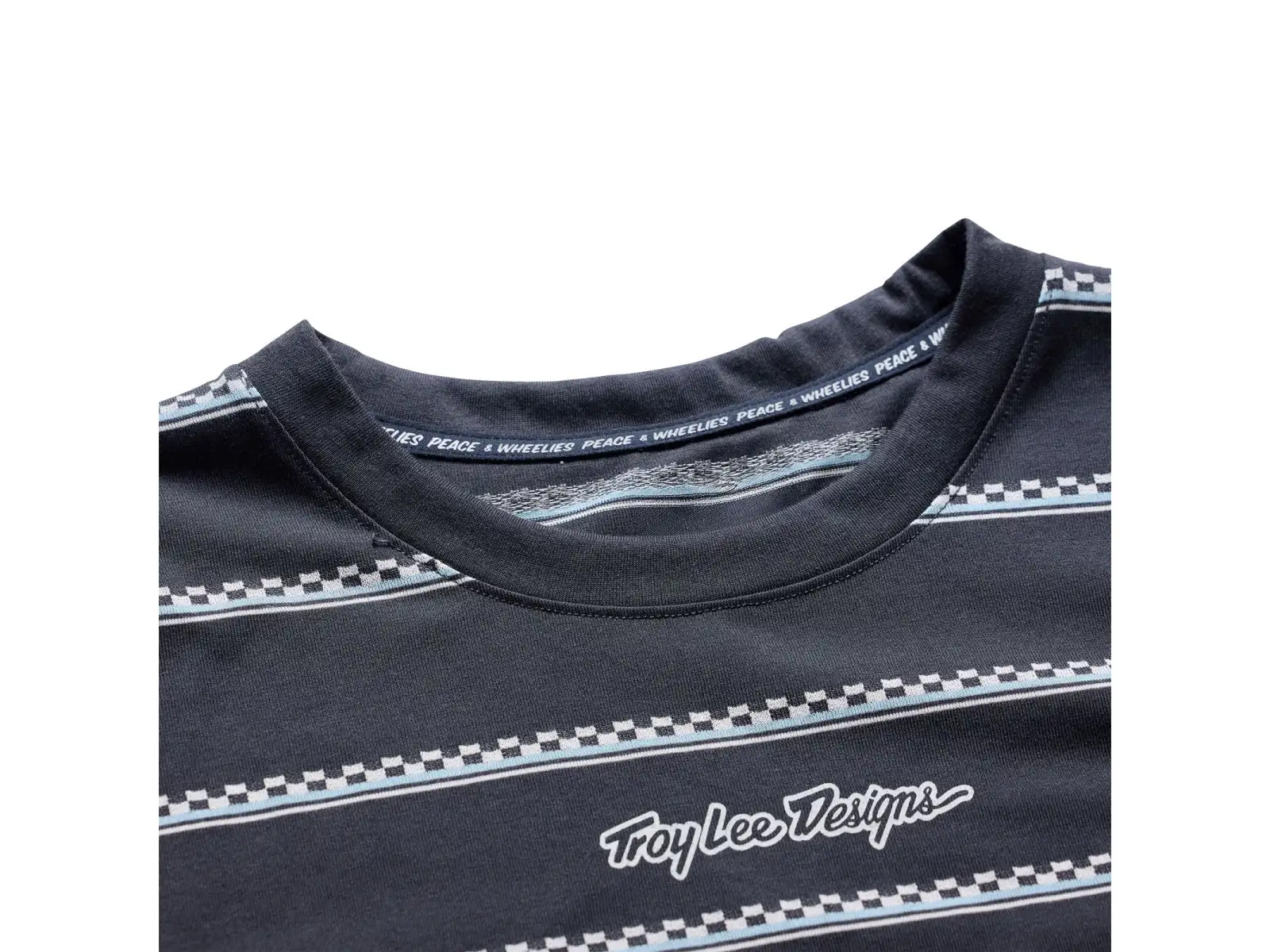 Troy Lee Designs Skyline Ride pánský dres krátký rukáv Checked Out Carbon