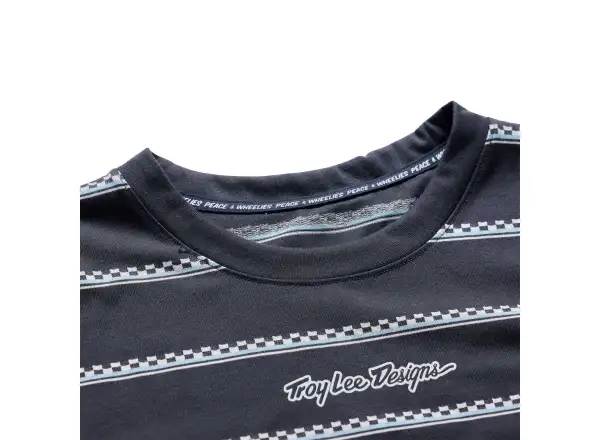 Troy Lee Designs Skyline Ride pánský dres krátký rukáv Checked Out Carbon