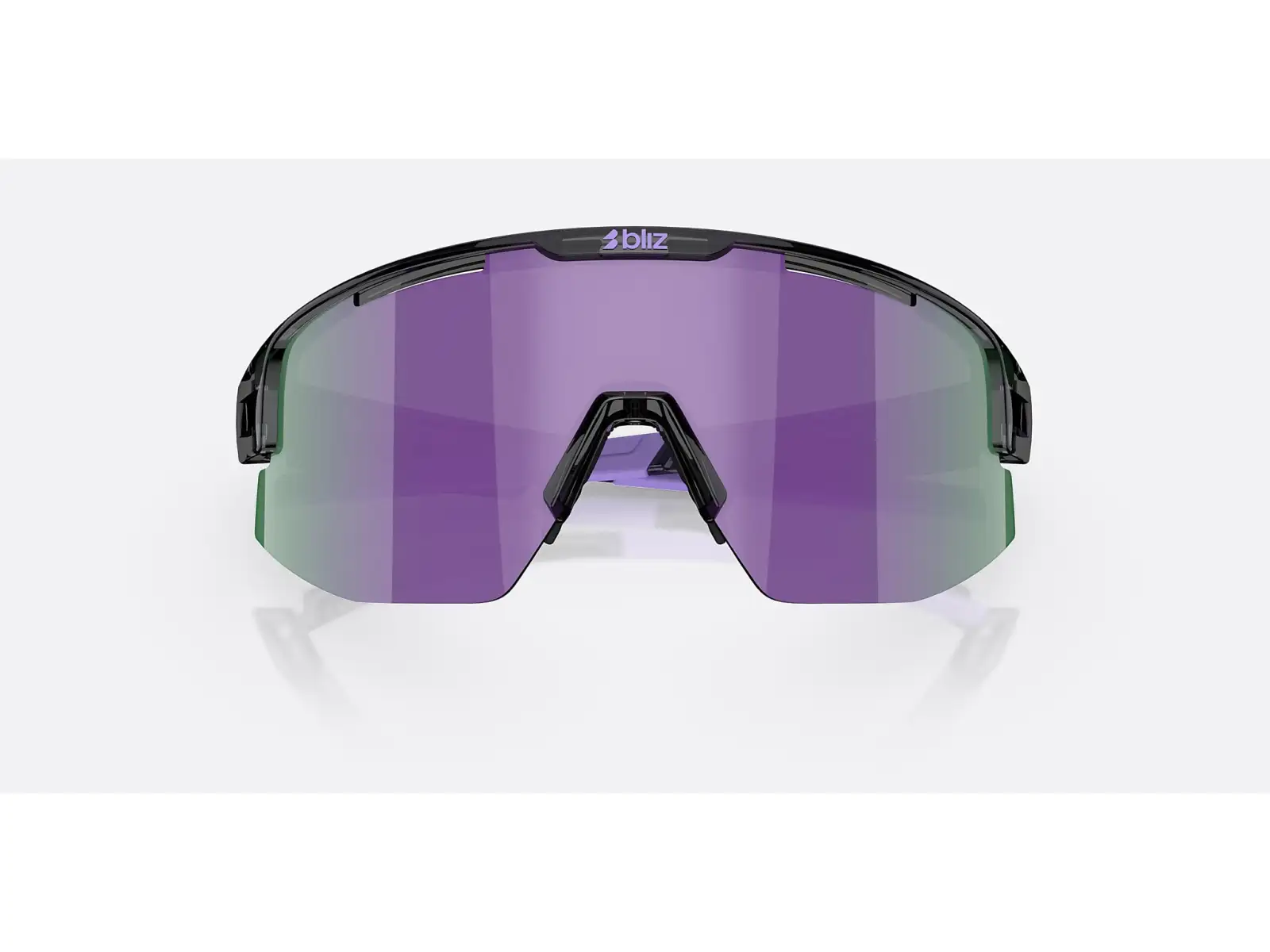 Bliz Matrix Small sluneční brýle Crystal Black/Grey Purple Multi