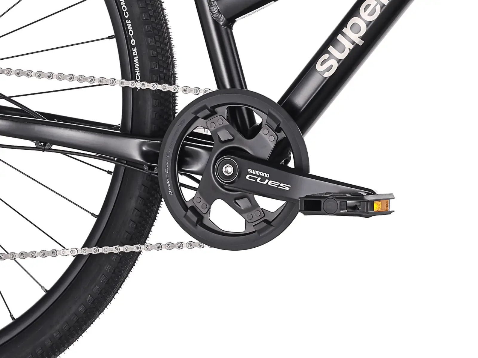 Superior Blox 6.4 MS městské kolo Matte Black