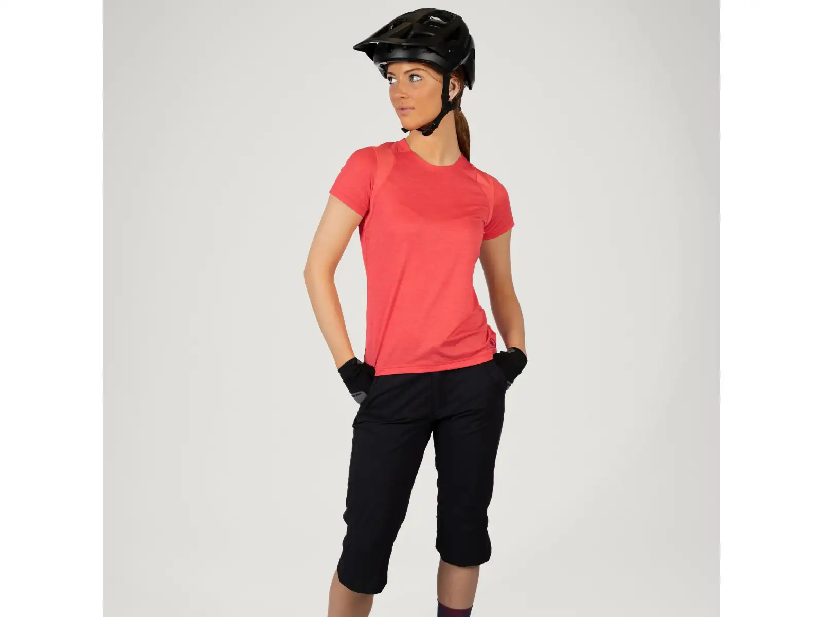 Endura Hummvee dámské 3/4 kraťasy s vložkou Black