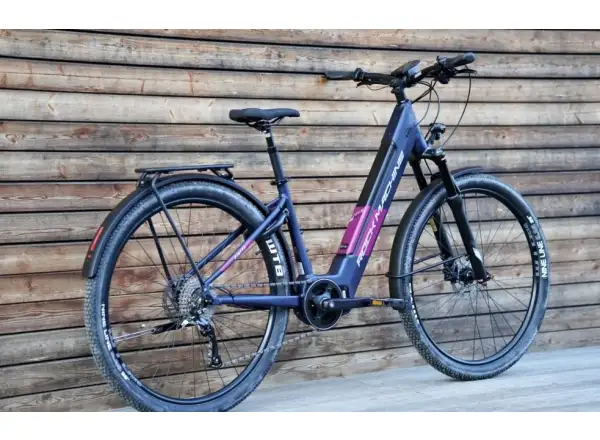 Rock Machine Storm INT e90-29 lady touring  matte blue/silver/pink elektrokolo
