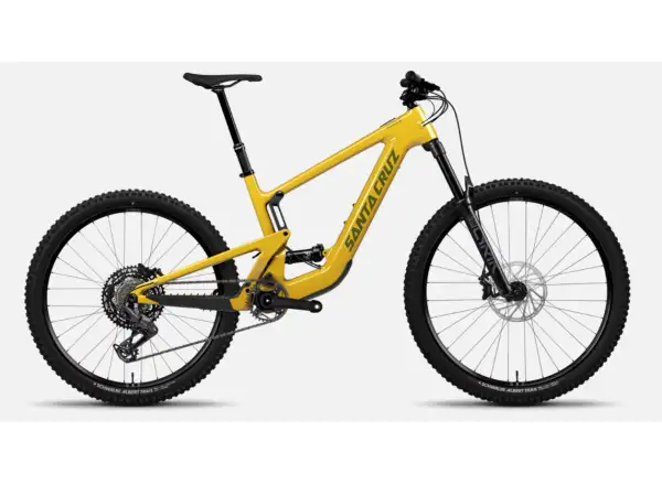 Santa Cruz Heckler SL 1 C 70 celoodpružené elektrokolo Gloss Mustard Yellow